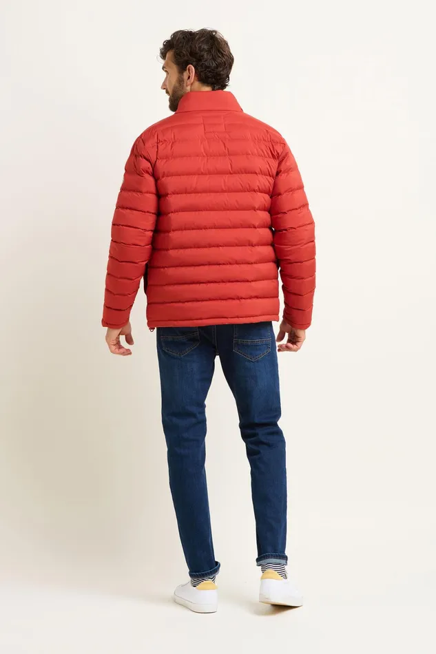Men Brakeburn Coats And Jackets Red Heritage Puffer