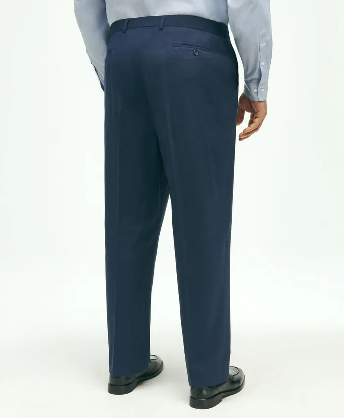 Men Brooks Brothers Explorer Collection Big and Tall Suit Pant Navy Brooks Brothers Suits