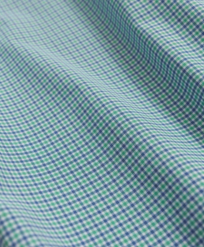 Men Brooks Brothers Stretch Performance Series Check Sport Shirt Green Brooks Brothers Sport Shirts
