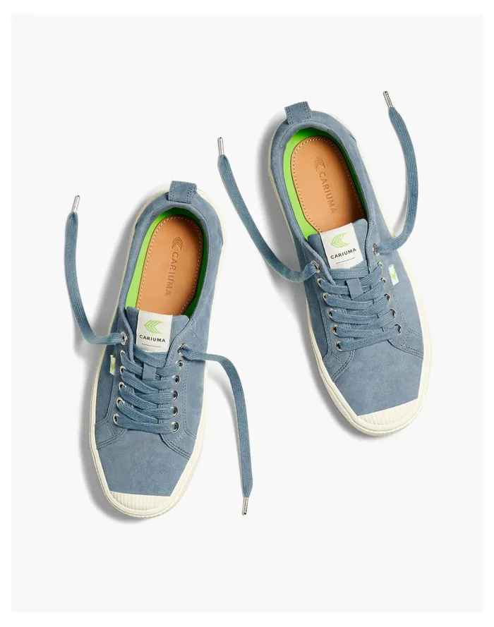 Men CARIUMA OCA Low Suede Sneaker Blue Madewell Sneakers Men CARIUMA OCA Low Suede Sneaker Blue Madewell Sneakers