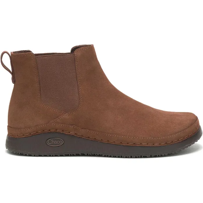 Men Chaco Boots Paonia Chelsea Boot Cinnamon Brown