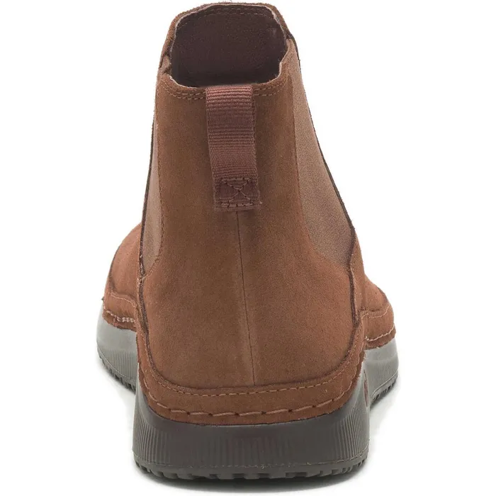 Men Chaco Boots Paonia Chelsea Boot Cinnamon Brown