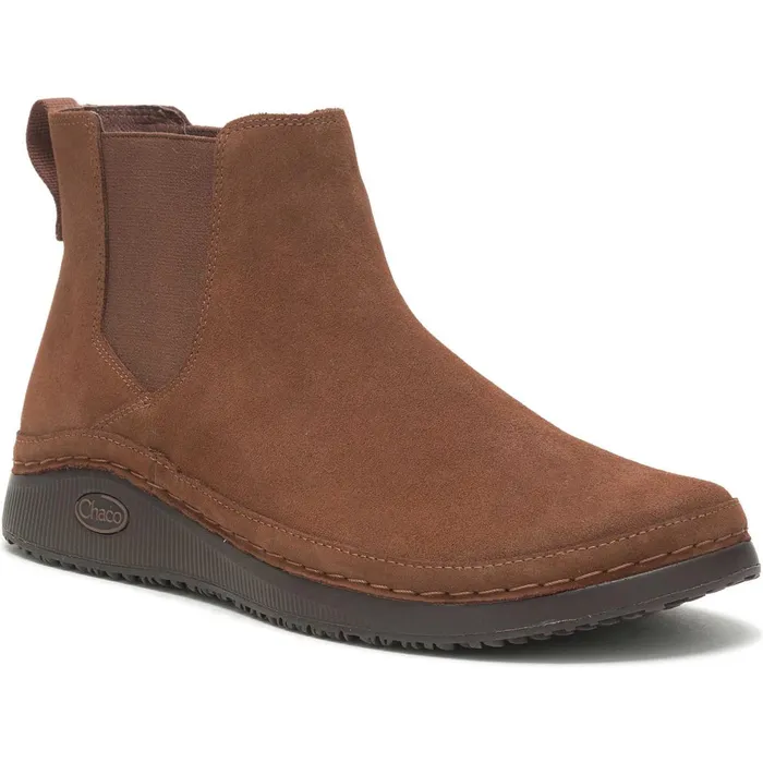 Men Chaco Boots Paonia Chelsea Boot Cinnamon Brown