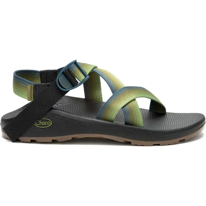 Men Chaco Sandals ZCloud Adjustable Strap Cushioned Sandal Fade Green
