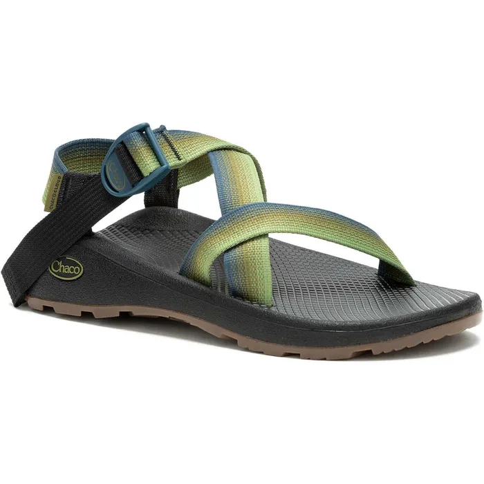 Men Chaco Sandals ZCloud Adjustable Strap Cushioned Sandal Fade Green