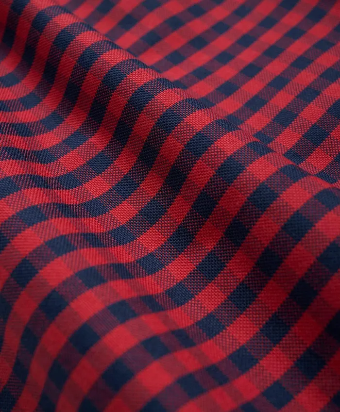 Men Cotton Oxford Gingham Boxers Red Brooks Brothers Underwear