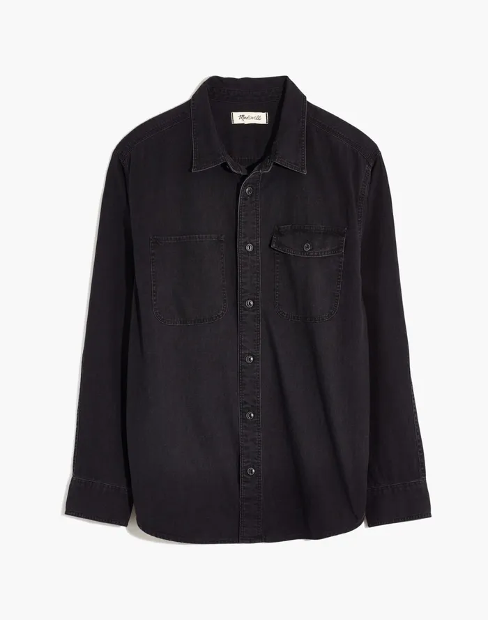Men Denim Work Shirt In Ace Wash Ace Wash Madewell Shirts Men Denim Work Shirt In Ace Wash Ace Wash Madewell Shirts