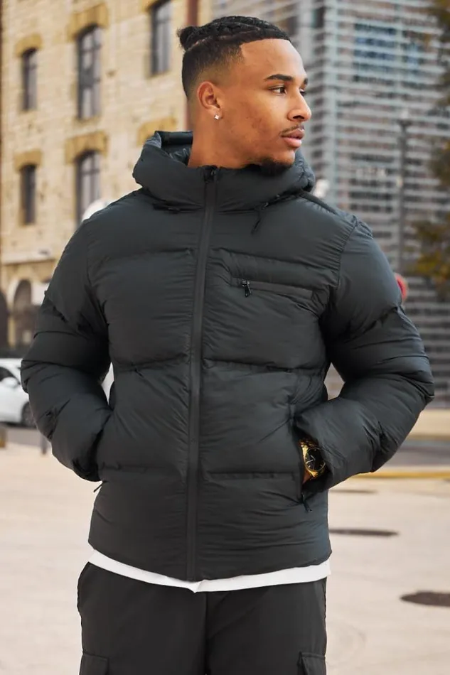 Men Doudoune Matelasse Courte Noire Capuche Black Brentiny Paris Parkas And Down Jackets Men Doudoune Matelasse Courte Noire Capuche Black Brentiny Paris Parkas And Down Jackets