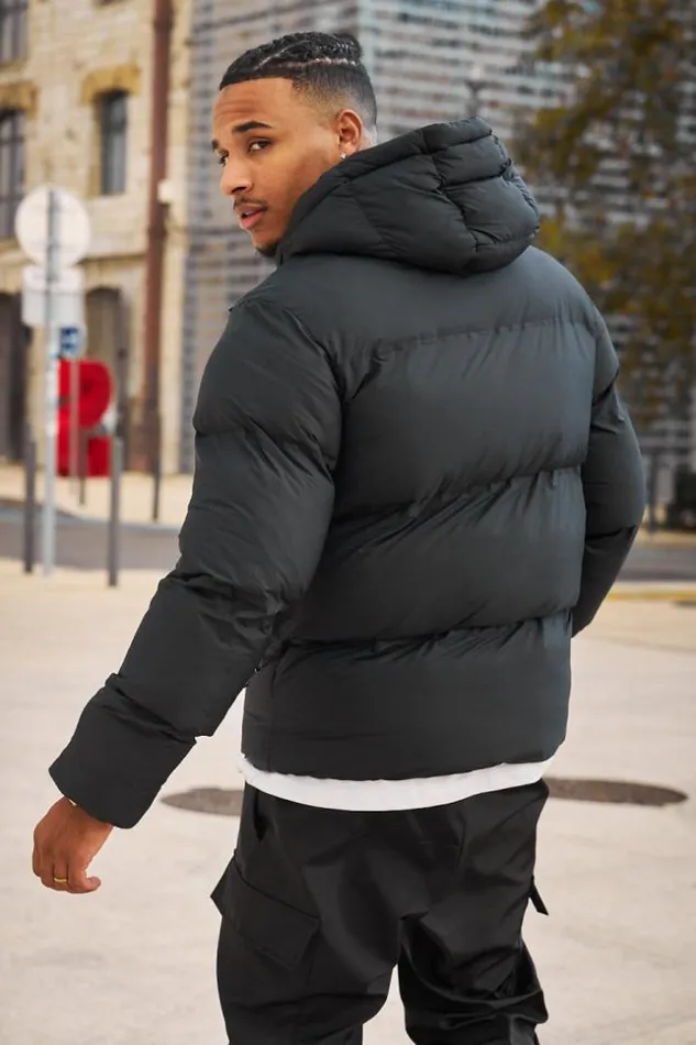 Men Doudoune Matelasse Courte Noire Capuche Black Brentiny Paris Parkas And Down Jackets Men Doudoune Matelasse Courte Noire Capuche Black Brentiny Paris Parkas And Down Jackets