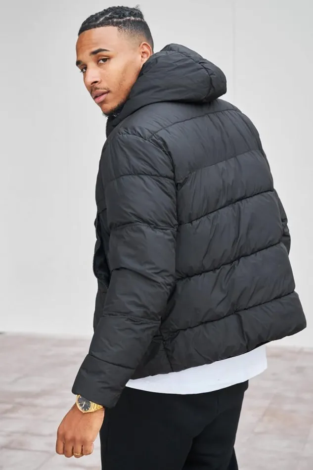 Men Doudoune Matelasse Impermable Noire Capuche Black Brentiny Paris Parkas And Down Jackets Men Doudoune Matelasse Impermable Noire Capuche Black Brentiny Paris Parkas And Down Jackets