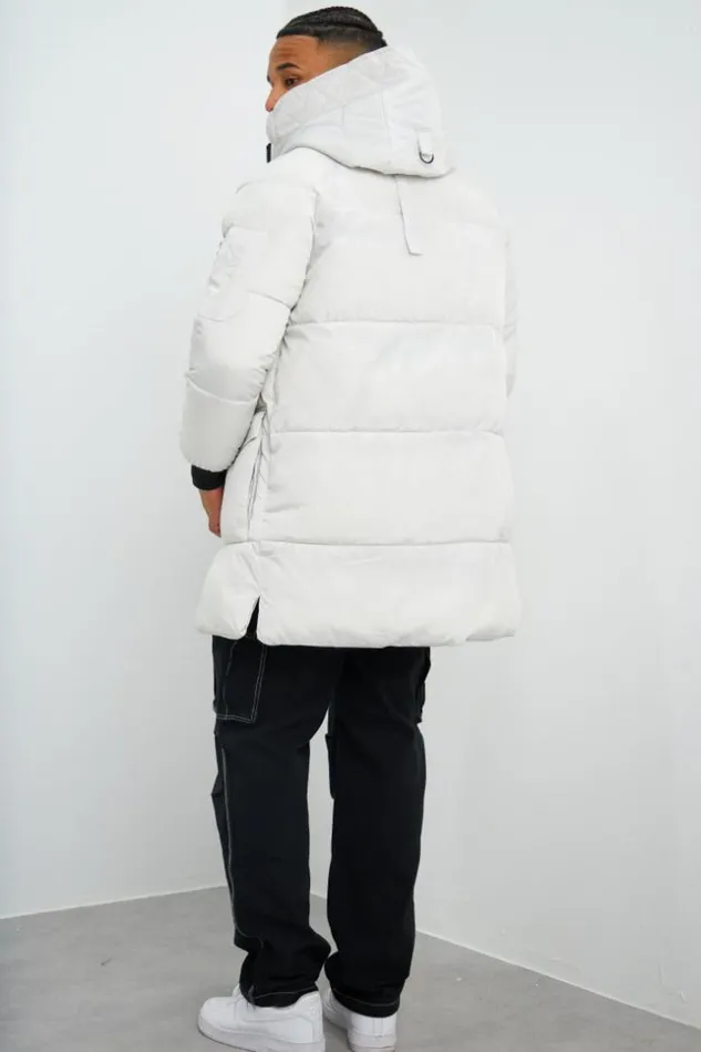 Men Doudoune Matelasse Longue Beige Capuche Beige Brentiny Paris Parkas And Down Jackets Men Doudoune Matelasse Longue Beige Capuche Beige Brentiny Paris Parkas And Down Jackets