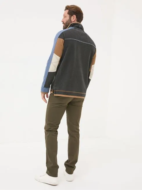 Men Fatface Chinos Dark Green Slim Heyshott Chinos