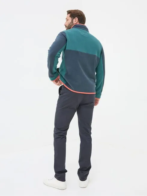 Men Fatface Chinos Heyshott Navy Slim Chinos