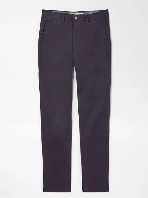 Men Fatface Chinos Heyshott Navy Slim Chinos