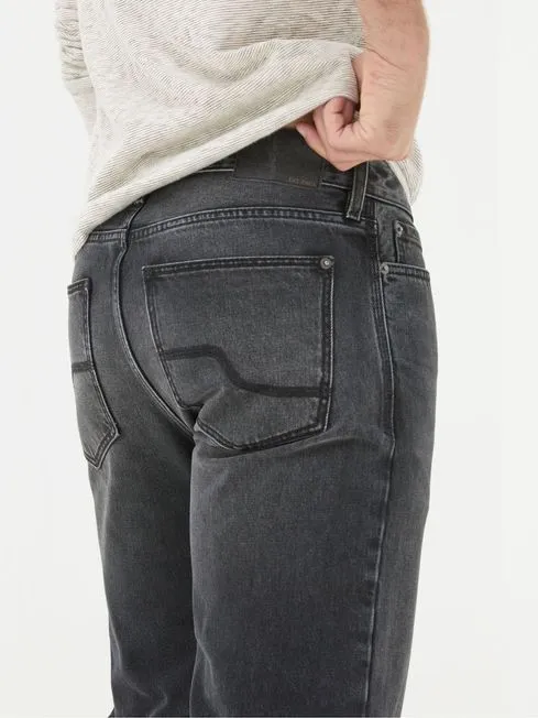Men Fatface Jeans Black Straight Fit Jeans