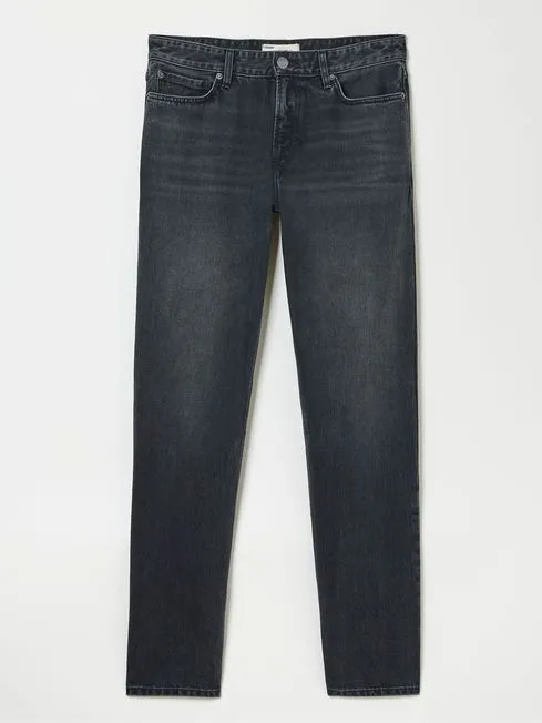 Men Fatface Jeans Black Straight Fit Jeans