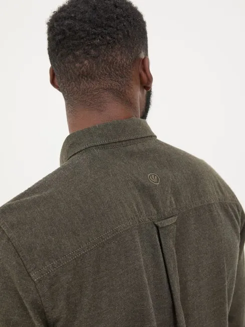 Men Fatface Shirts Green Long Sleeve Oxlow Plain 100 Cotton Shirt Men Fatface Shirts Green Long Sleeve Oxlow Plain 100 Cotton Shirt