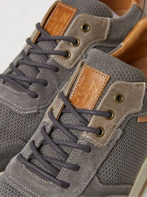 Men Fatface Sneakers Axford Grey Trainers