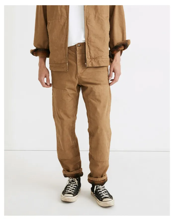 Men Garment Dyed Relaxed Straight Workwear Pants Ashen Birch Madewell Pants Men Garment Dyed Relaxed Straight Workwear Pants Ashen Birch Madewell Pants