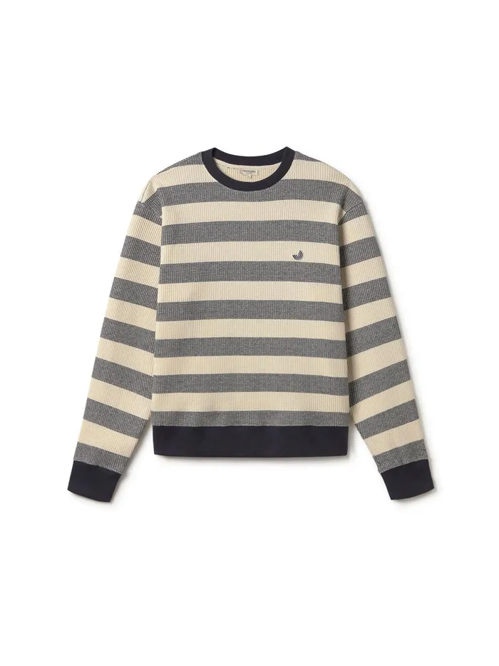 Men Garrylucas 8211 NavyEcru TWOTHIRDS Sweatshirts
