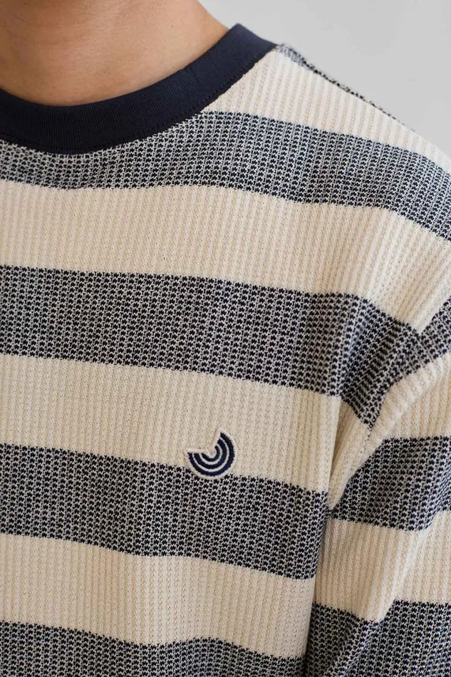 Men Garrylucas 8211 NavyEcru TWOTHIRDS Sweatshirts