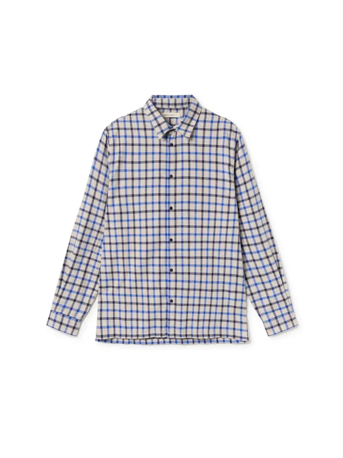 Men Hareby 8211 GreyBlue Black TWOTHIRDS Shirts