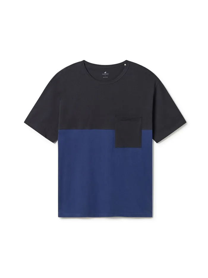 Men Heceta 8211 Blue TWOTHIRDS TShirts