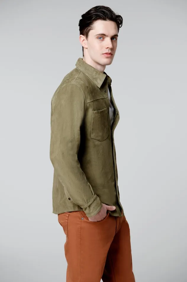 Men Jackets Blank Nyc Back To Earth Shacket Men Jackets Blank Nyc Back To Earth Shacket