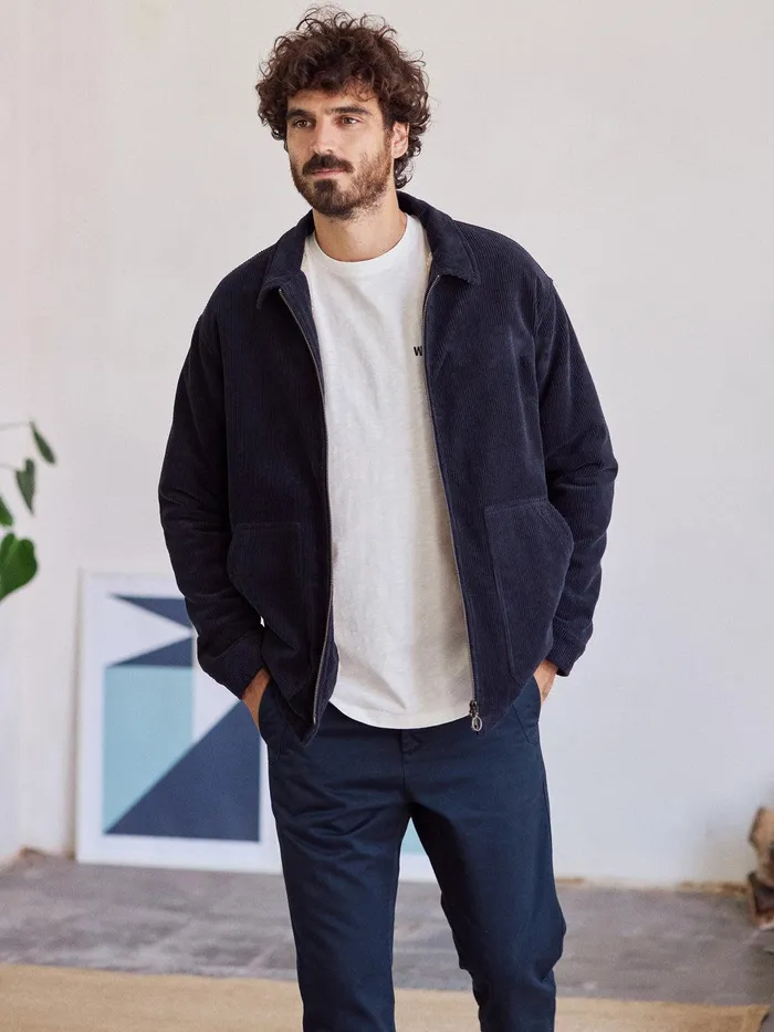 Men Jackets Men 8211 Lires 8211 Navy Nord TWOTHIRDS Jackets