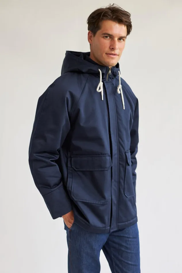Men Jackets Men 8211 Upernavik 8211 Navy TWOTHIRDS Jackets
