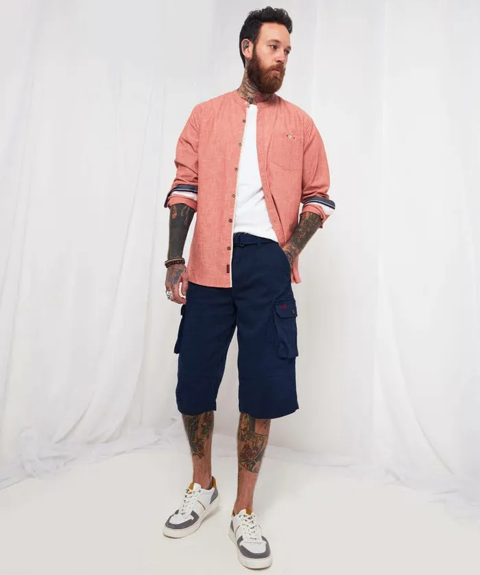 Men Joe Browns Azore Shorts Khakinavycamel Men Joe Browns Azore Shorts Khakinavycamel