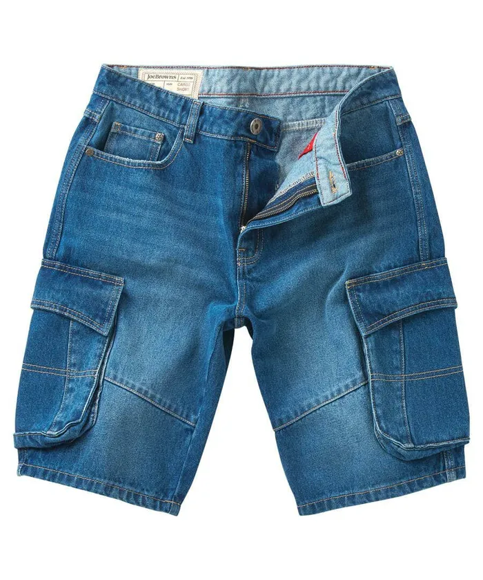 Men Joe Browns Everyday Denim Shorts Denim Men Joe Browns Everyday Denim Shorts Denim