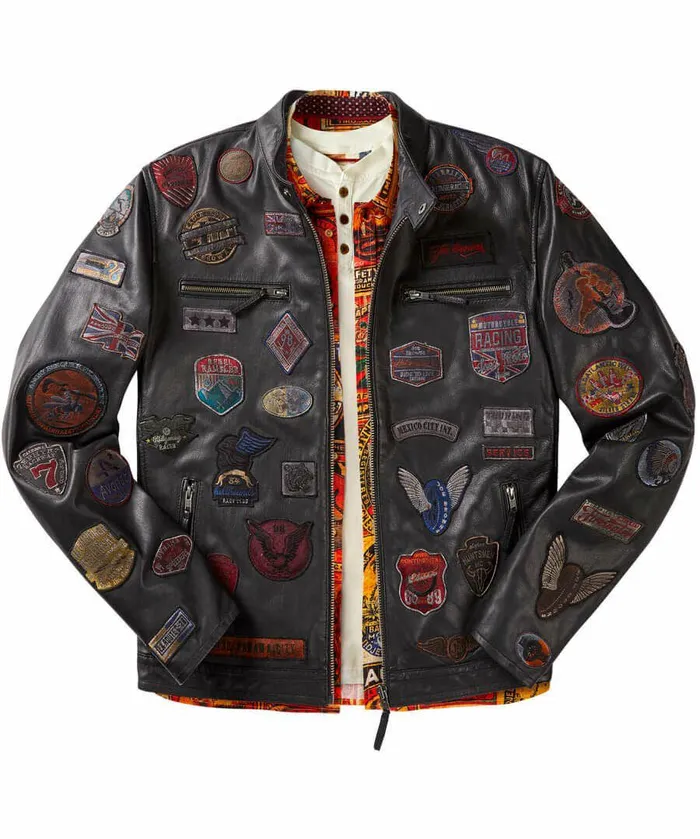 Men Joe Browns On Tour Leather Jacket Black Men Joe Browns On Tour Leather Jacket Black