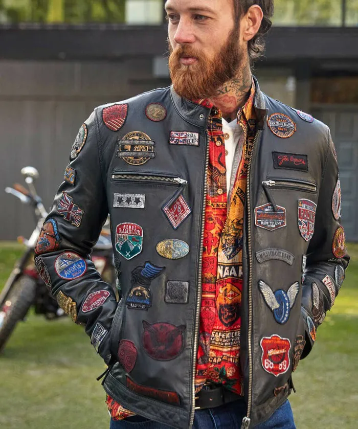 Men Joe Browns On Tour Leather Jacket Black Men Joe Browns On Tour Leather Jacket Black
