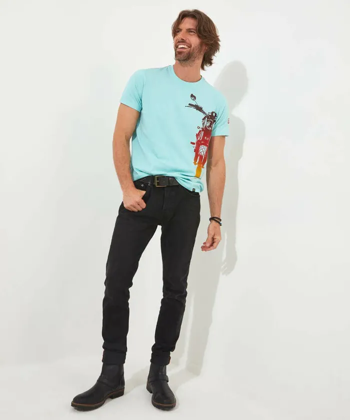 Men Joe Browns Thrill Of The Ride Tee Blue