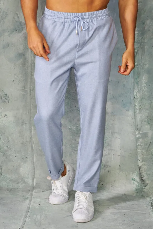 Men Joggerpant Bleu Chin Bleuclair Brentiny Paris Pants