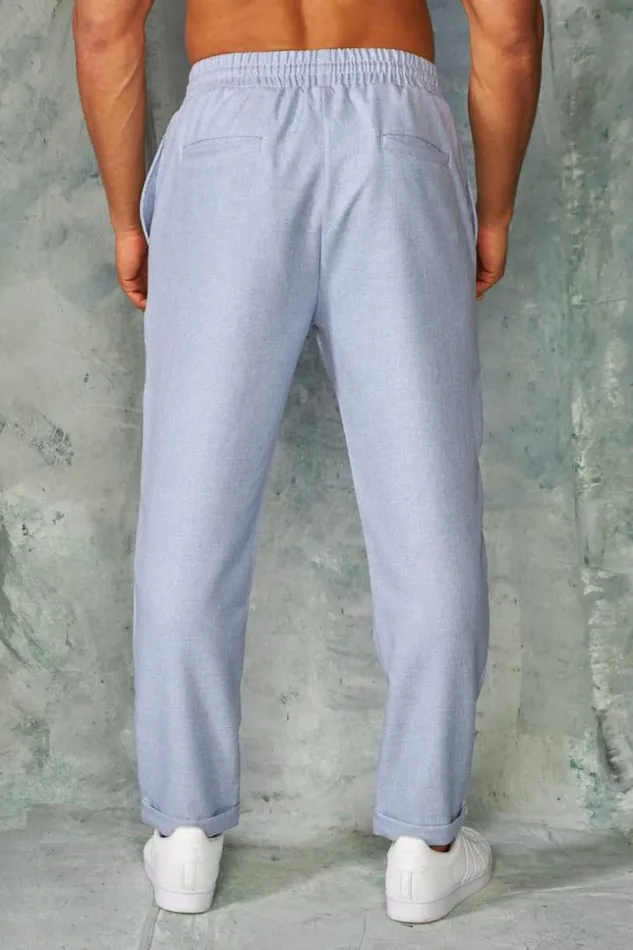Men Joggerpant Bleu Chin Bleuclair Brentiny Paris Pants