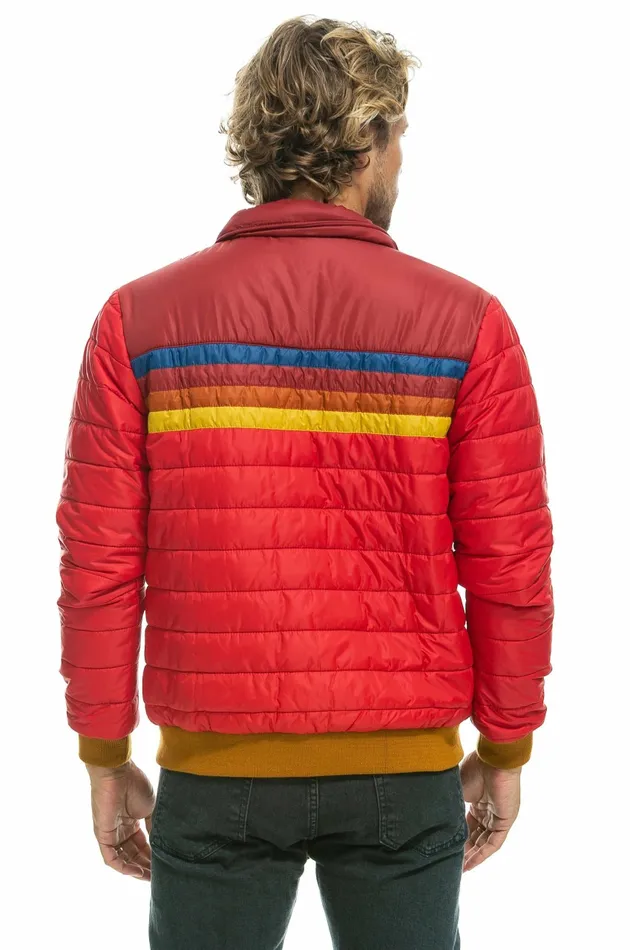 Men JOURNEY JACKET 8211 CHERRY Aviator Nation Outerwear Men JOURNEY JACKET 8211 CHERRY Aviator Nation Outerwear