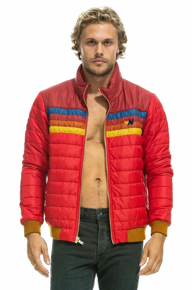 Men JOURNEY JACKET 8211 CHERRY Aviator Nation Outerwear Men JOURNEY JACKET 8211 CHERRY Aviator Nation Outerwear