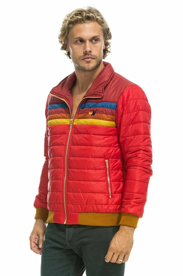 Men JOURNEY JACKET 8211 CHERRY Aviator Nation Outerwear Men JOURNEY JACKET 8211 CHERRY Aviator Nation Outerwear