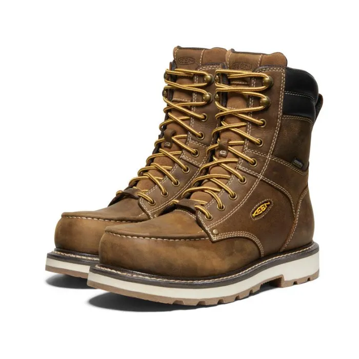 Men KEEN Boots Cincinnati 8quot Waterproof 90 Heel Boot CarbonFiber Toe Men KEEN Boots Cincinnati 8quot Waterproof 90 Heel Boot CarbonFiber Toe