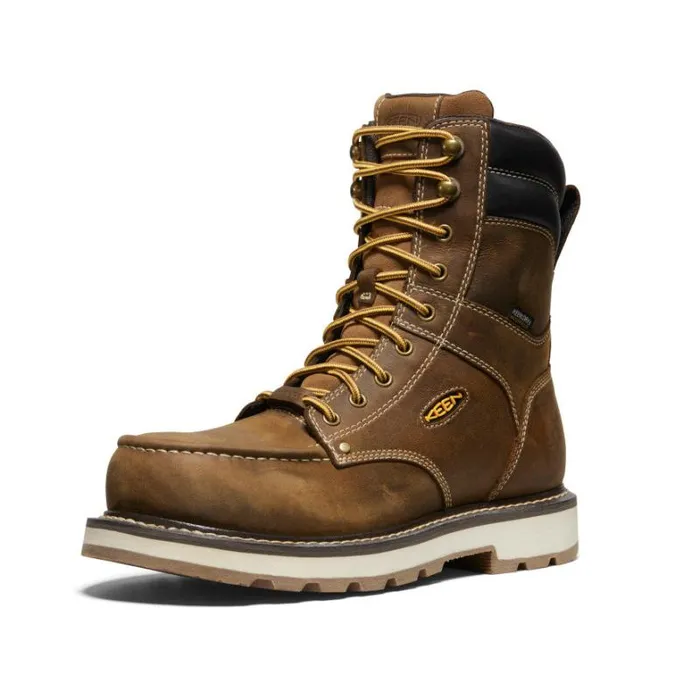 Men KEEN Boots Cincinnati 8quot Waterproof 90 Heel Boot CarbonFiber Toe Men KEEN Boots Cincinnati 8quot Waterproof 90 Heel Boot CarbonFiber Toe