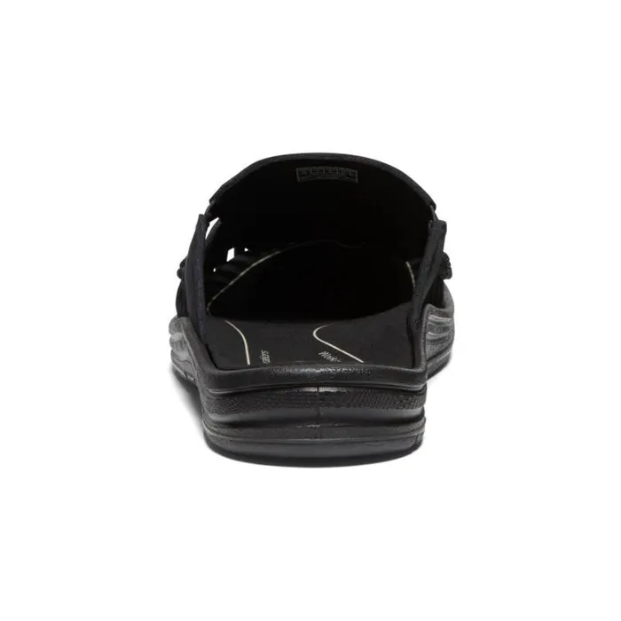 Men KEEN Casual Black 2Cord Sandals 8211 UNEEK Slide