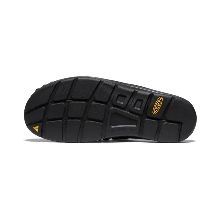 Men KEEN Casual Black 2Cord Sandals 8211 UNEEK Slide