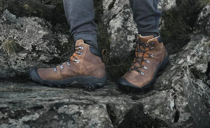 Men KEEN Hike Leather Hiking Boots For Men 8211 Pyrenees Men KEEN Hike Leather Hiking Boots For Men 8211 Pyrenees