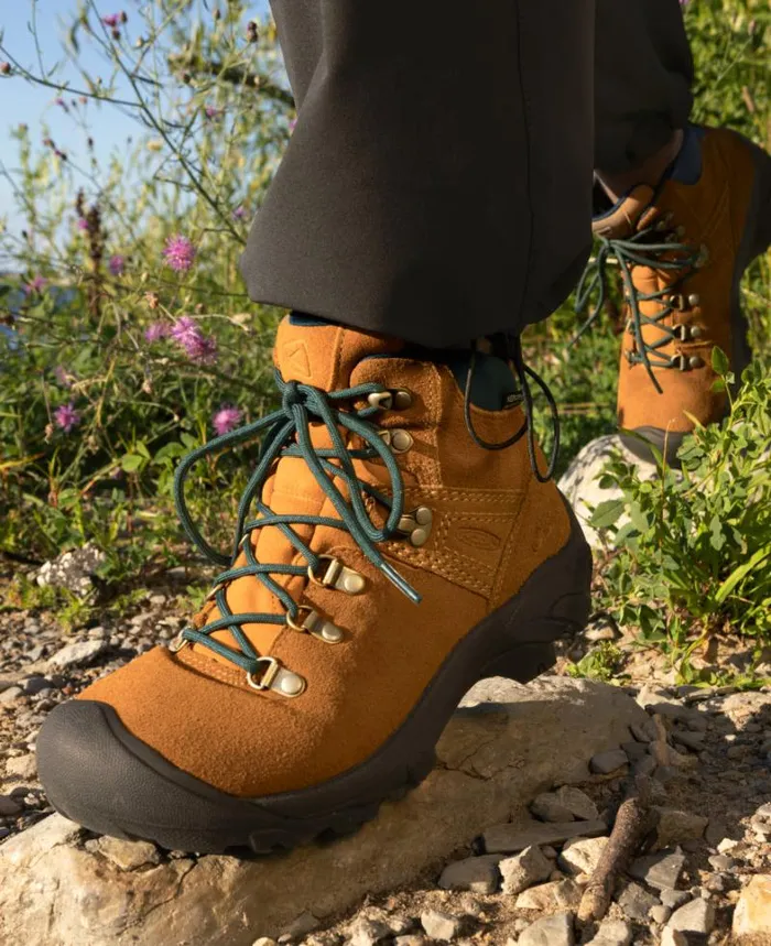 Men KEEN Hike Pyrenees Brown Leather Hiking Boot Men KEEN Hike Pyrenees Brown Leather Hiking Boot
