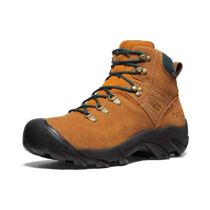 Men KEEN Hike Pyrenees Brown Leather Hiking Boot Men KEEN Hike Pyrenees Brown Leather Hiking Boot