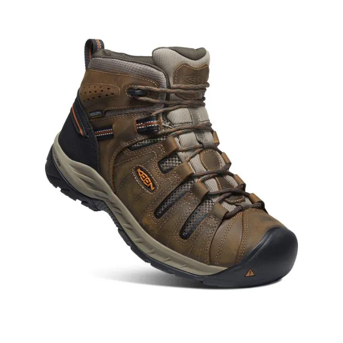 Men KEEN Hike Soft Toe Waterproof Work Boots 8211 Flint II
