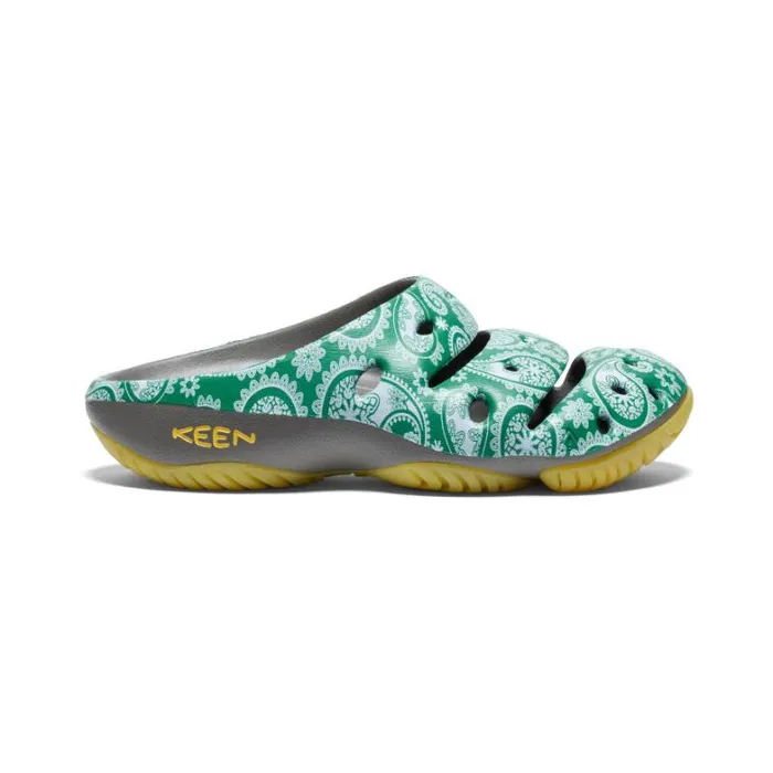 Men KEEN Sandals Yogui Arts The Town Paisley Slide