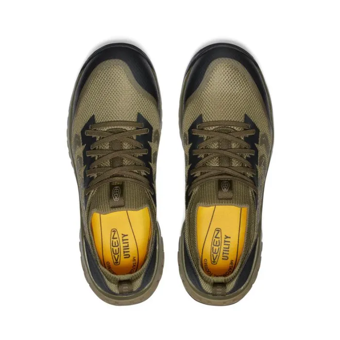 Men KEEN Shoes Arvada Shift CarbonFiber Toe Martini OliveBlack Work Slipon Men KEEN Shoes Arvada Shift CarbonFiber Toe Martini OliveBlack Work Slipon